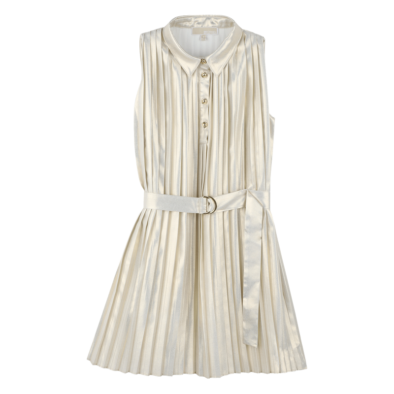 Sleeveless voile dress MICHAEL KORS 
                    GIRL