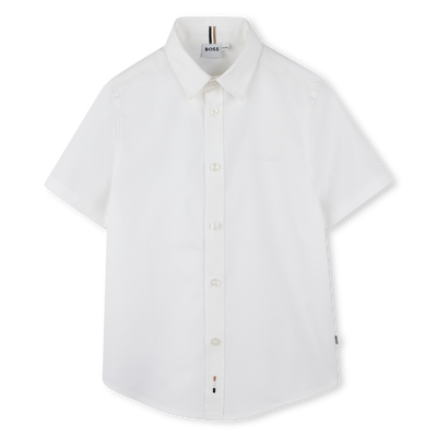 Plain cotton shirt BOSS BOY