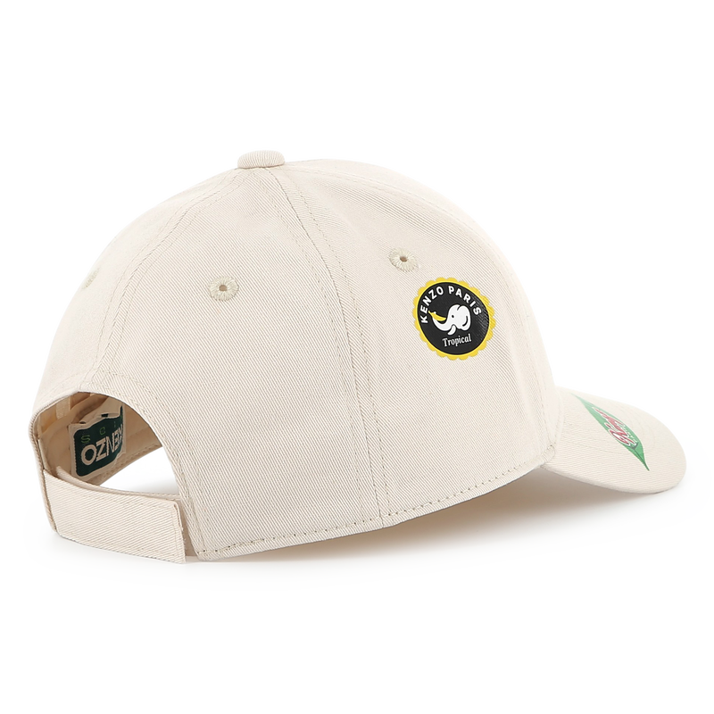 KENZO KIDS Printed cotton baseball cap