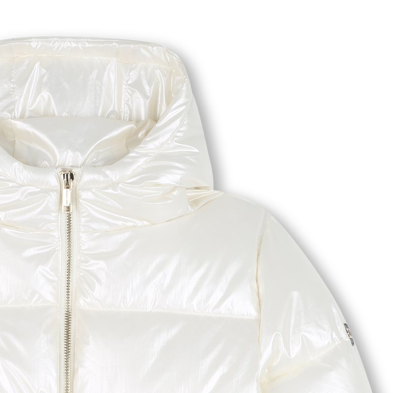 Hooded down jacket MICHAEL KORS 
                    GIRL