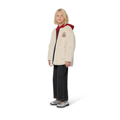 Fleece hoodie KENZO KIDS GIRL