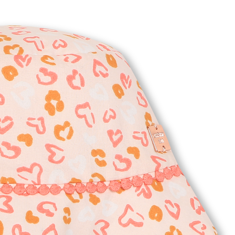 Printed cotton hat CARREMENT BEAU 
                    GIRL