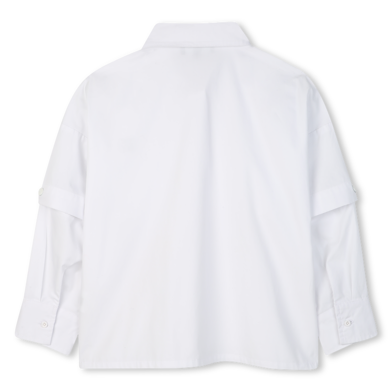 Cotton poplin shirt DKNY 
                    GIRL