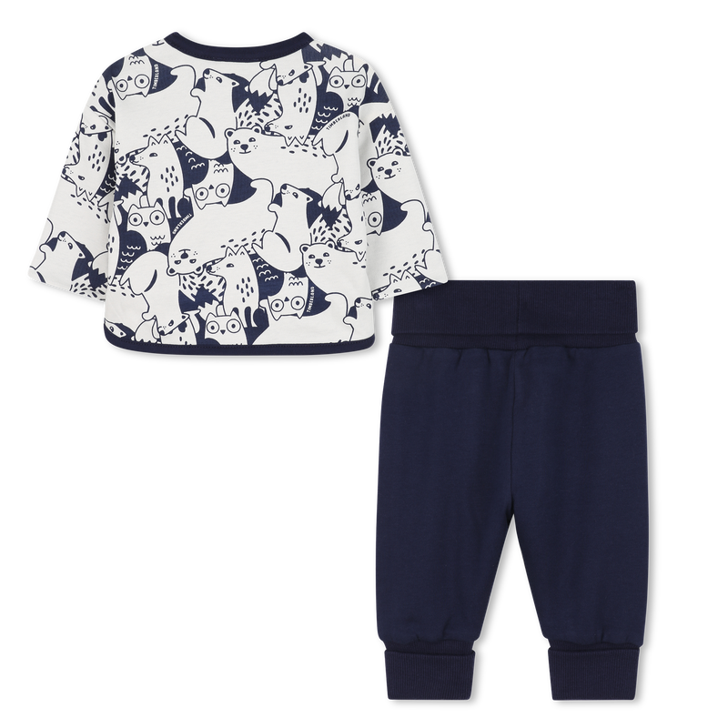 Snap T-shirt and pants TIMBERLAND 
                    BOY
