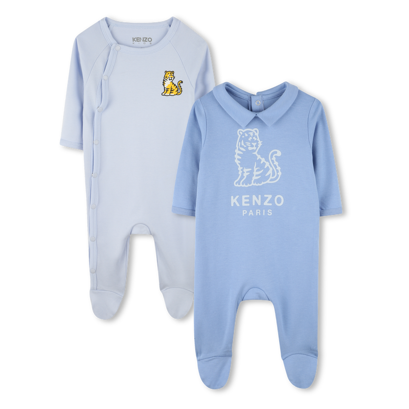 Two-pack of cotton pajamas KENZO KIDS 
                        UNISEX
