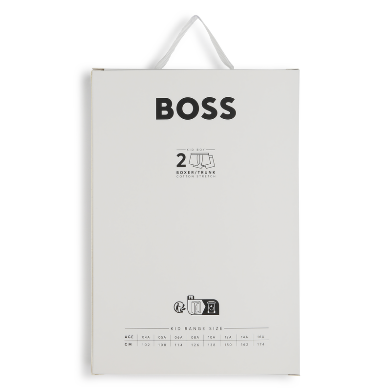 Cotton Boxers (Set Of 2) BOSS 
                        BOY