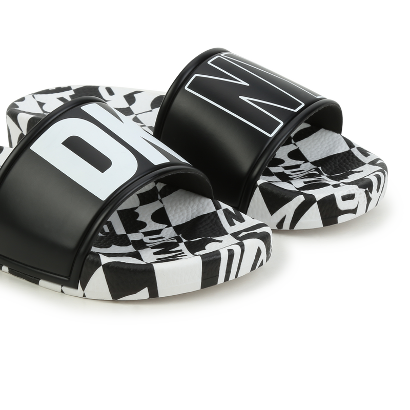 Dkny slides black top
