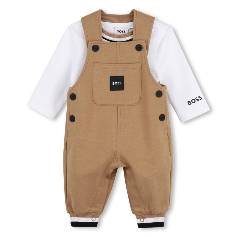 Dungaree and t-shirt set BOSS 
                        BOY