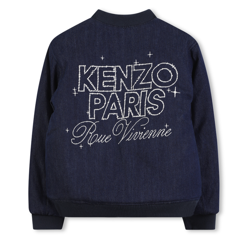 Reversible jacket with zip closure KENZO KIDS 
                        UNISEX