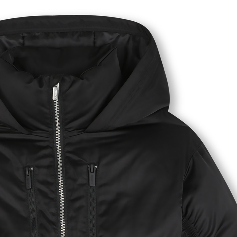 Water-repellent hooded parka DKNY 
                        GIRL