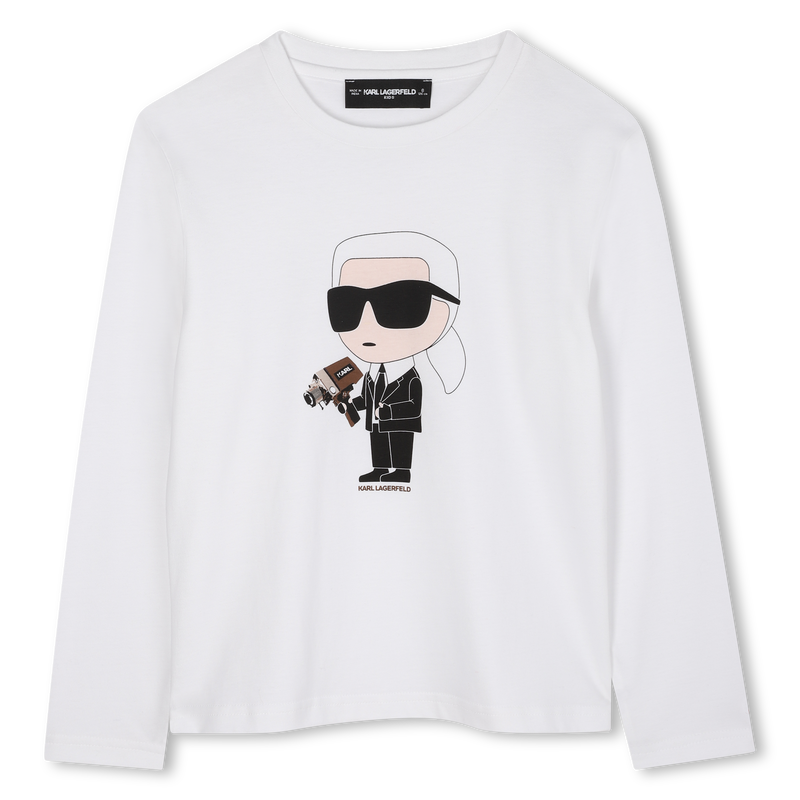 Long Sleeve T-Shirt KARL LAGERFELD KIDS 
                    BOY