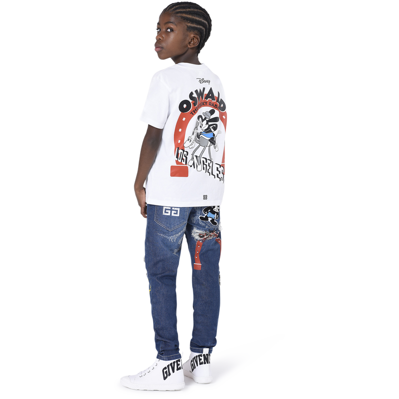 Disney Cotton Printed Jeans GIVENCHY 
                    BOY
