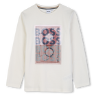 Long sleeve t-shirt, IVORY, hi-res