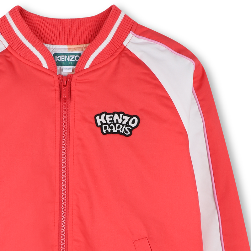 Zip-Up Bomber Jacket KENZO KIDS 
                        GIRL