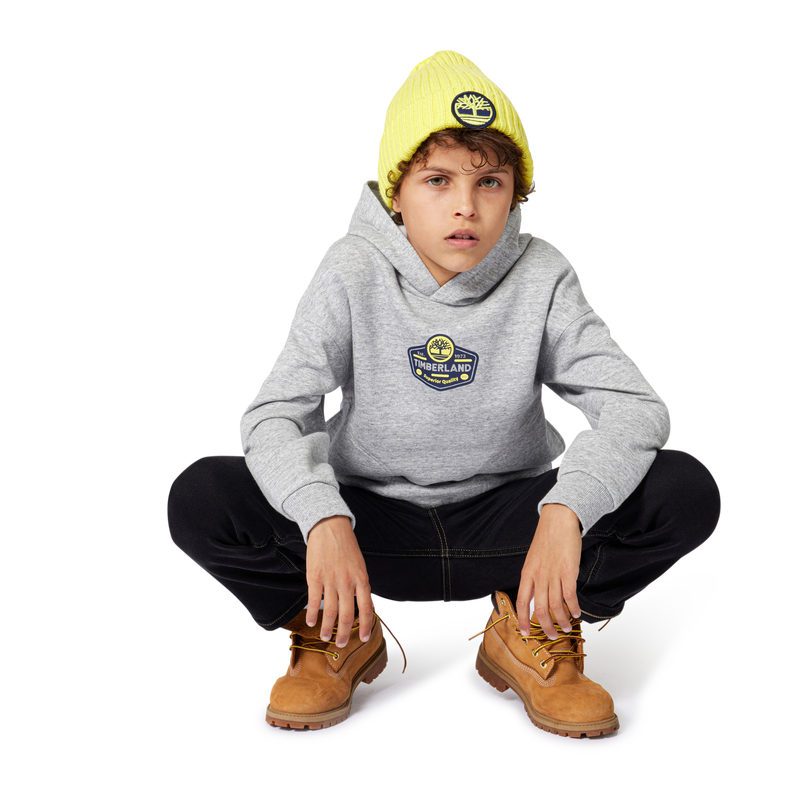 Denim knit trousers TIMBERLAND 
                    BOY