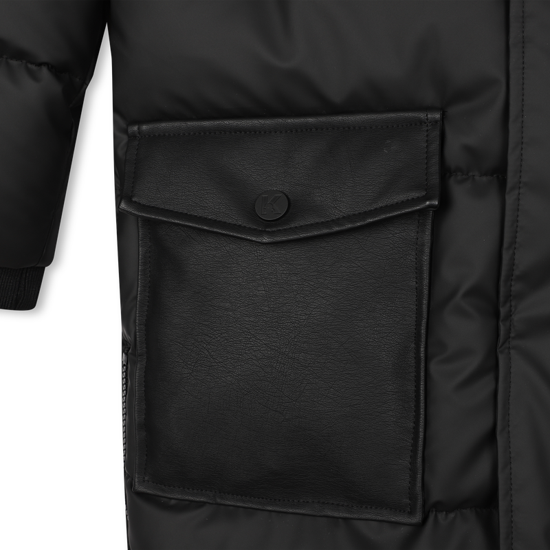 Long Puffer Jacket KARL LAGERFELD KIDS 
                        BOY