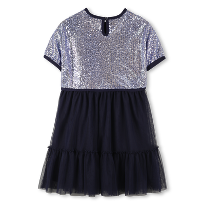 Bi-material dress BILLIEBLUSH GIRL