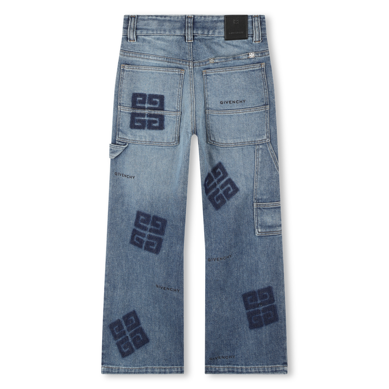 Printed fitted jeans GIVENCHY 
                    BOY