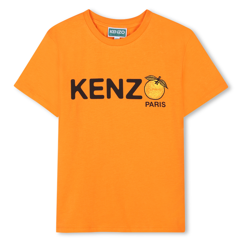 Short-sleeved cotton T-shirt KENZO KIDS 
                    BOY