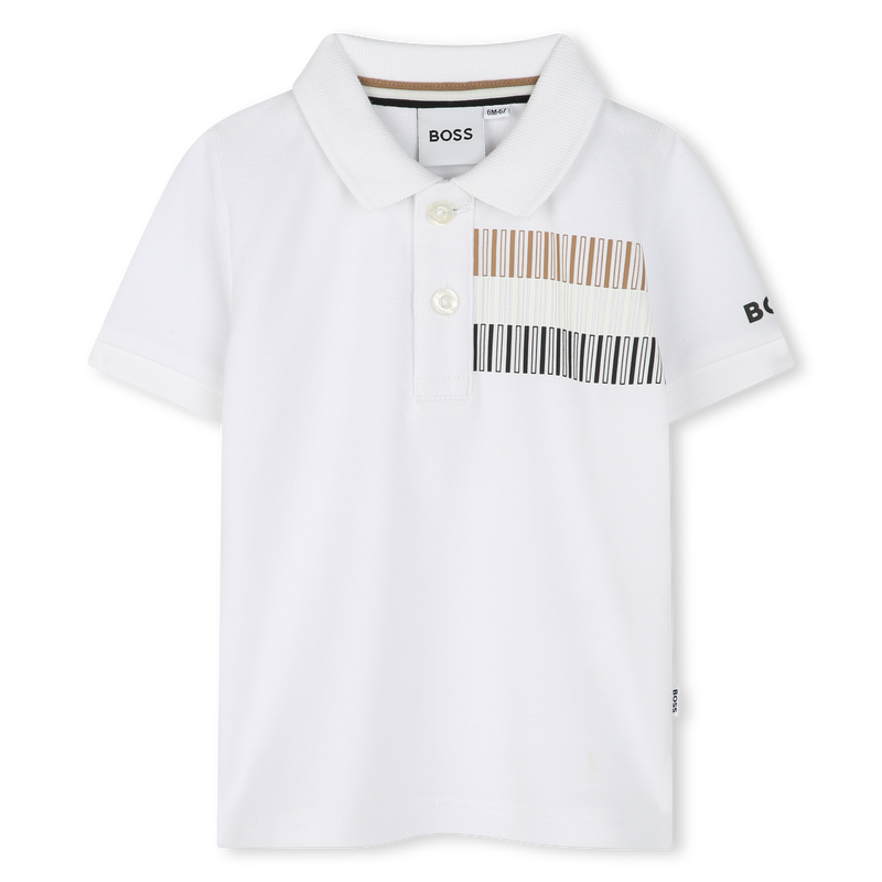 Short-sleeved polo shirt BOSS 
                        BOY