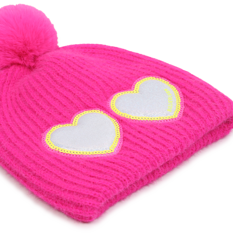 Soft novelty yarn beanie BILLIEBLUSH 
                        GIRL