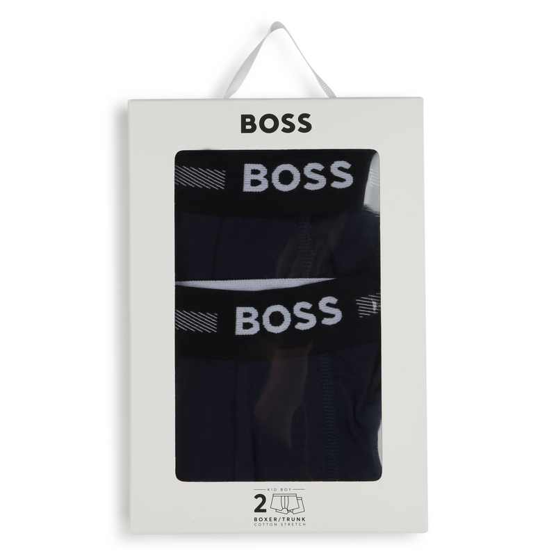 Cotton Boxers (Set Of 2) BOSS 
                        BOY