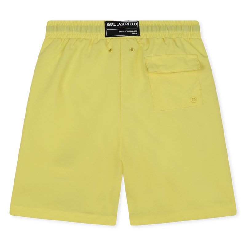 Printed Swim Trunks KARL LAGERFELD KIDS 
                    BOY