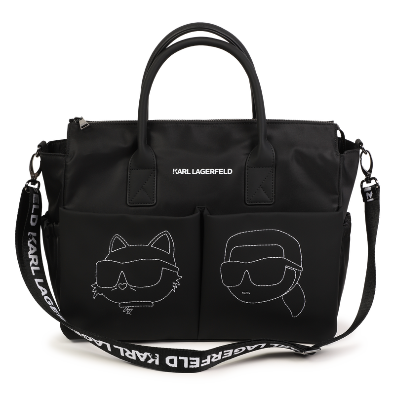 Changing bag with print KARL LAGERFELD KIDS 
                        UNISEX