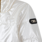 Glossy hooded down jacket MICHAEL KORS 
                    GIRL