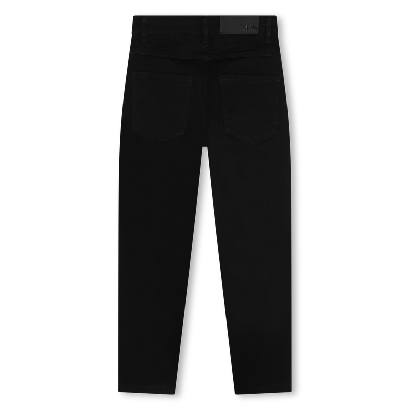 Cotton Jeans KARL LAGERFELD KIDS 
                        BOY