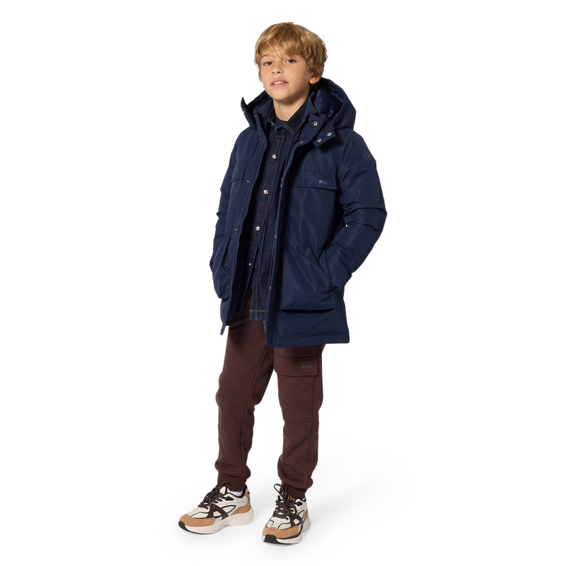 Hooded parka BOSS 
                        BOY