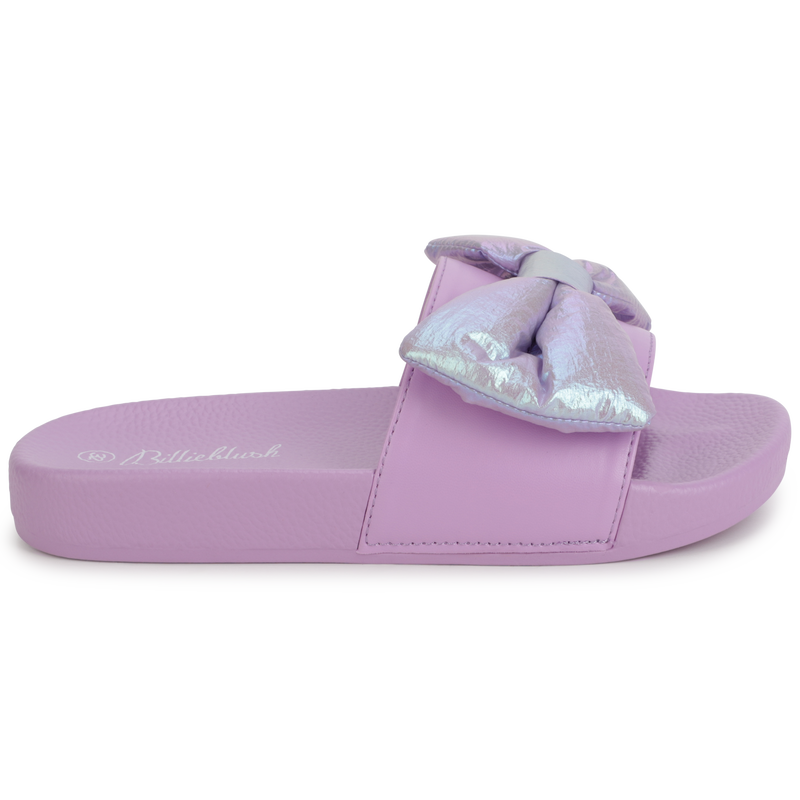 Iridescent slide sale sandals