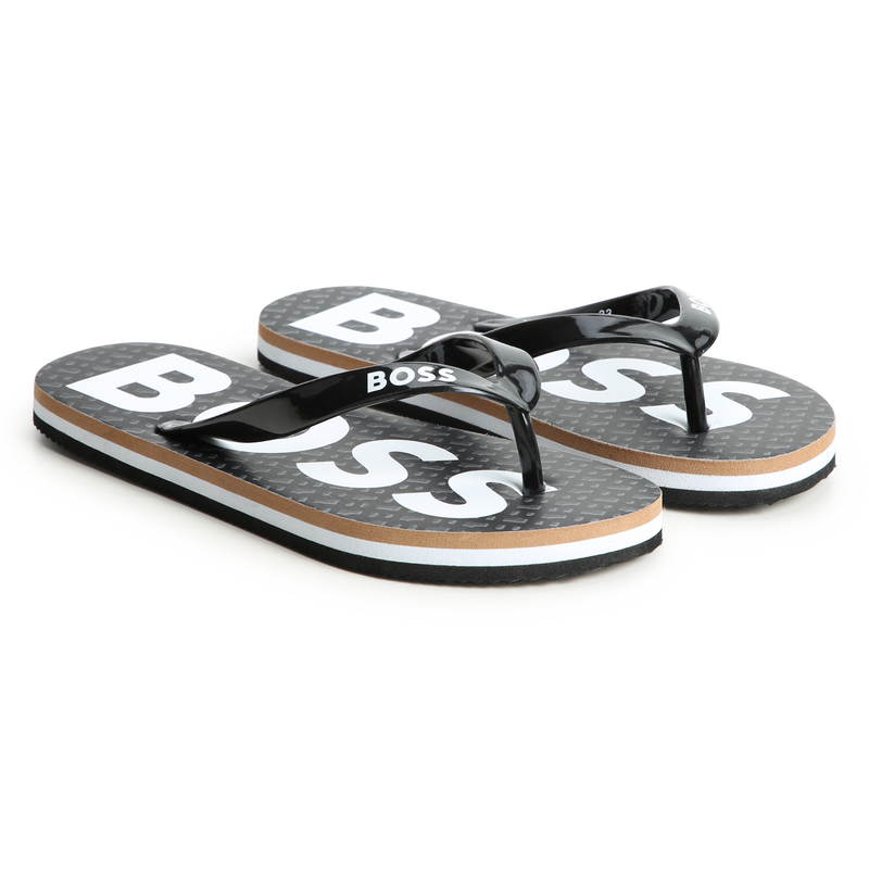 Hugo boss flip flops mens online