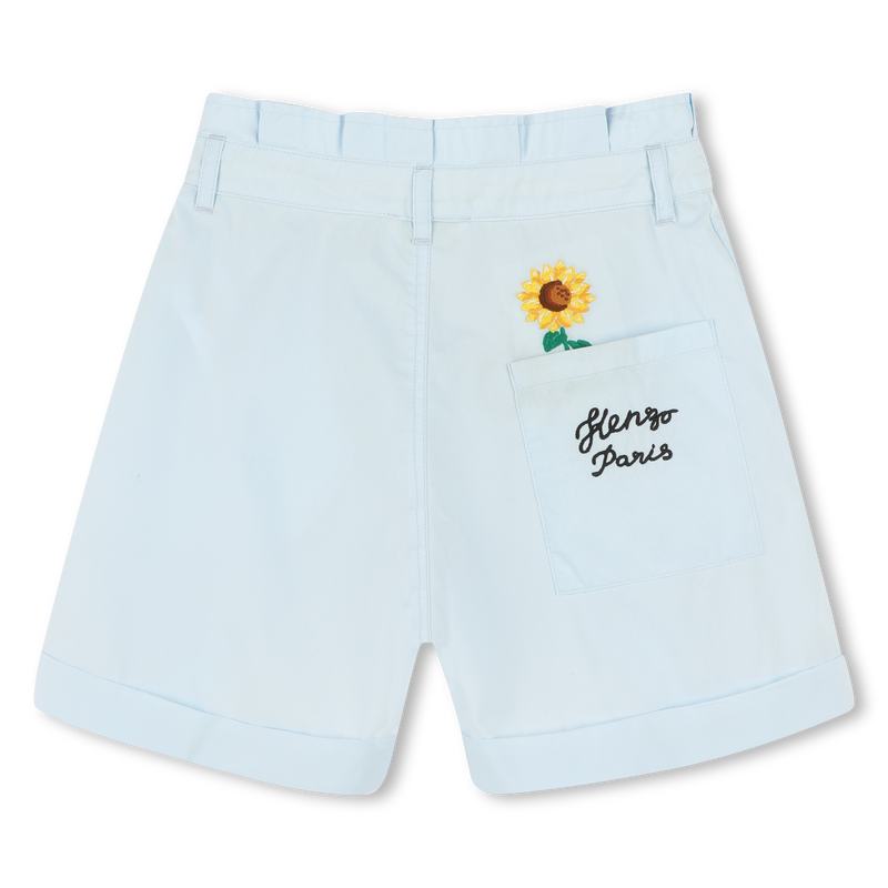Elasticated-waist shorts KENZO KIDS 
                        GIRL