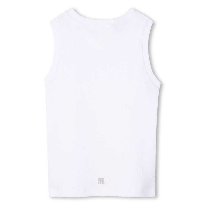 Ribbed tank top GIVENCHY 
                    BOY