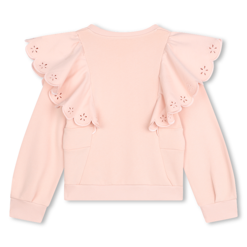 Frilled Jersey Sweatshirt CHLOE 
                    GIRL