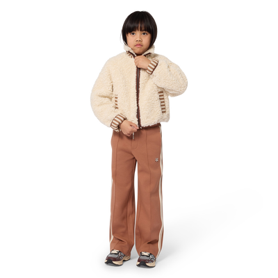 Fleece jacket KIDS AROUND GIRL