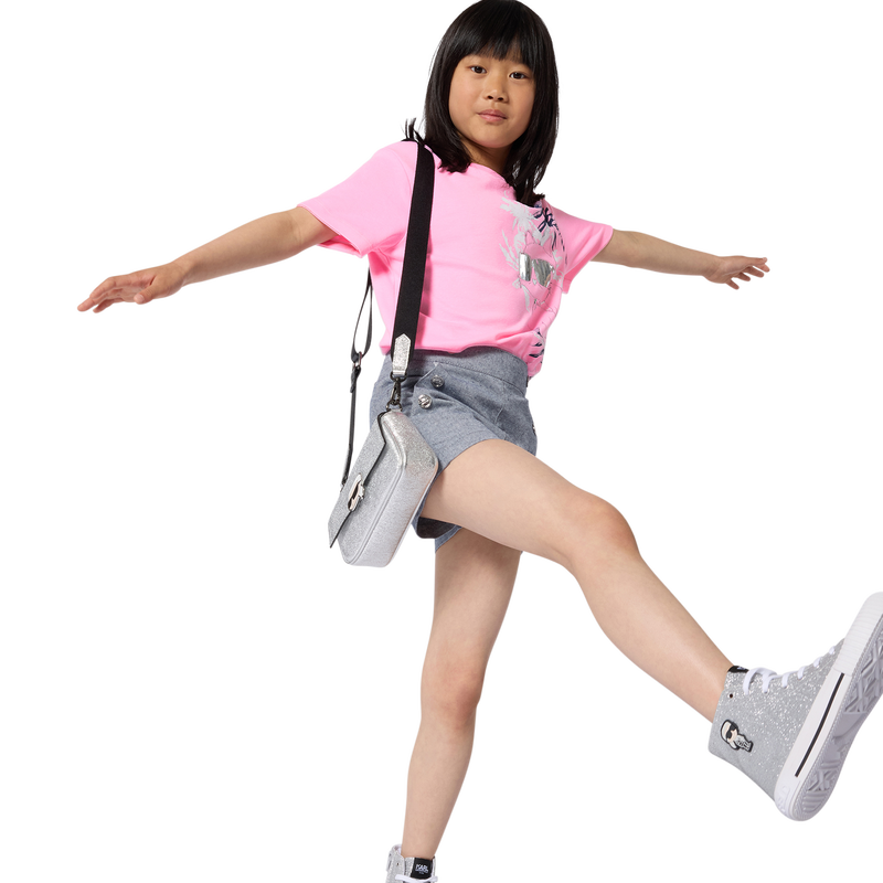 Short-Sleeved T-Shirt KARL LAGERFELD KIDS 
                        GIRL