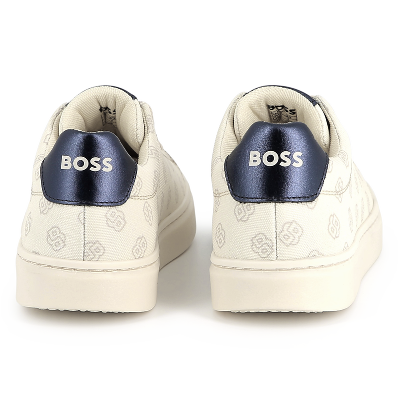 Lace-up canvas sneakers BOSS 
                    GIRL