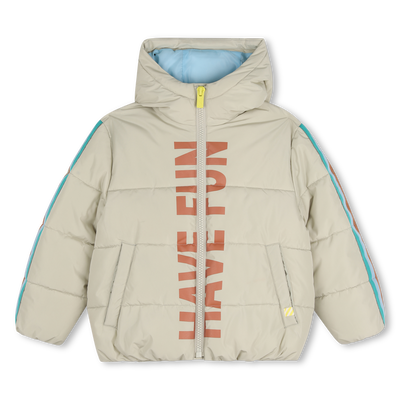 Hooded down jacket BILLIEBLUSH BOY
