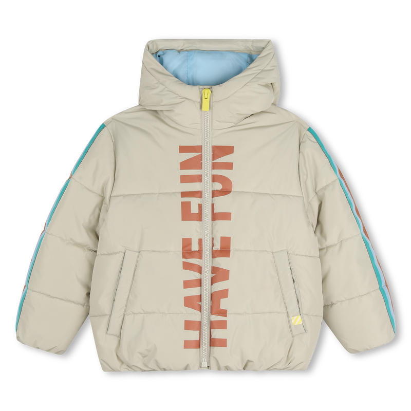 Hooded down jacket BILLIEBLUSH 
                        BOY