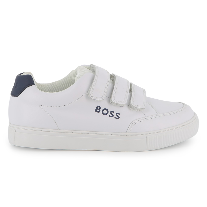 Cowhide leather sneakers BOSS 
                    BOY