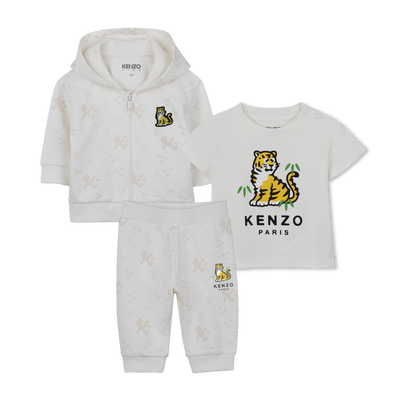 Pants, cardigan, and t-shirt set KENZO KIDS UNISEX