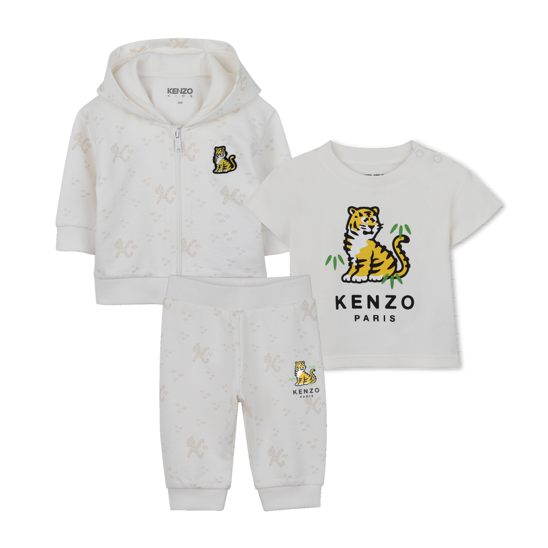Pants, cardigan, and t-shirt set KENZO KIDS 
                        UNISEX