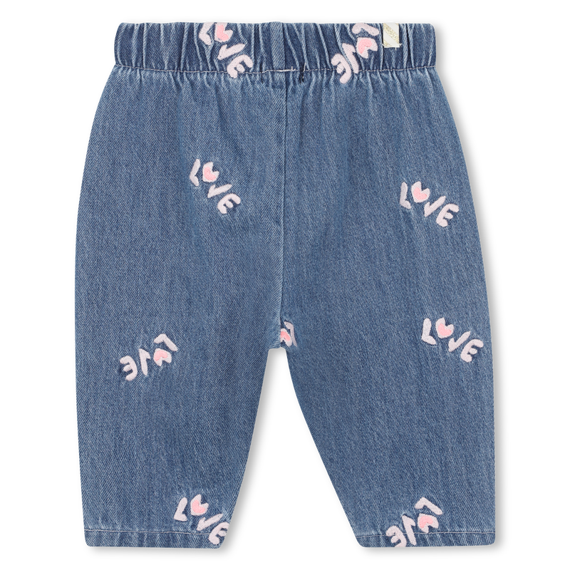 Lightweight denim pants BILLIEBLUSH 
                        GIRL