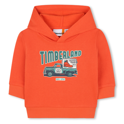 Fleece hoodie TIMBERLAND BOY