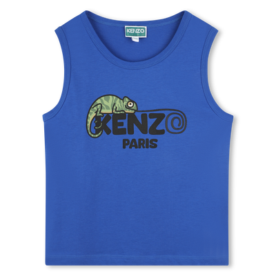 Cotton Tank Logo KENZO KIDS BOY