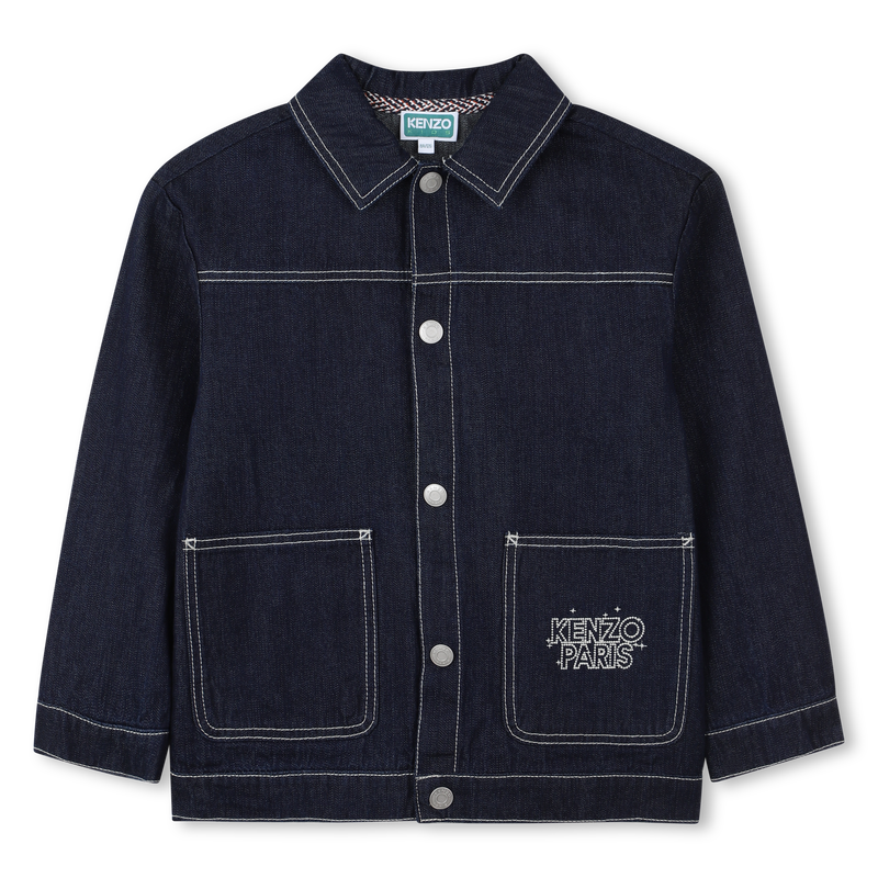 Jacket with snap fastening KENZO KIDS 
                    BOY