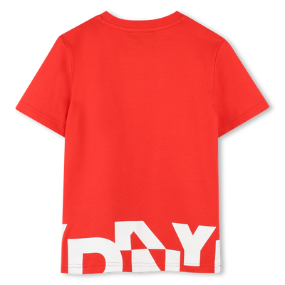 Wide-fit cotton T-shirt DKNY BOY