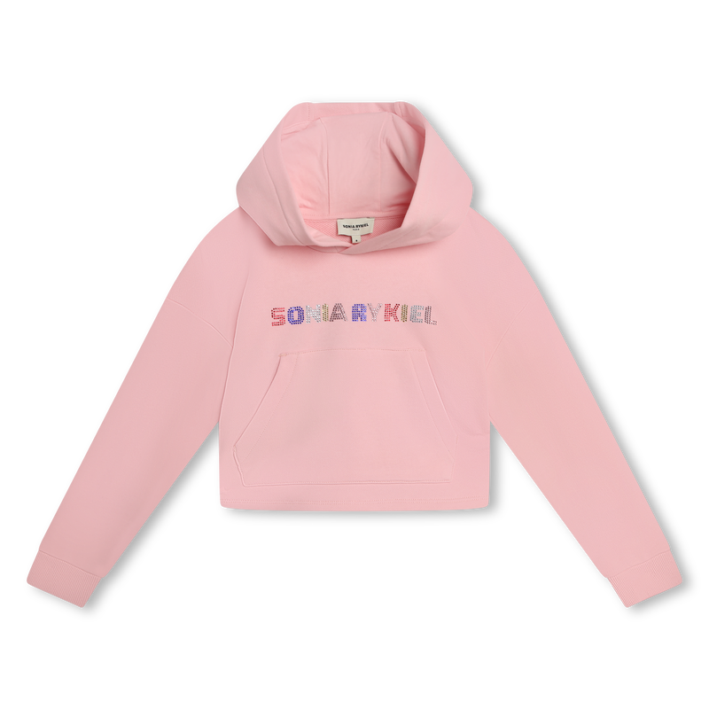 Hooded Fleece Sweatshirt SONIA RYKIEL 
                    GIRL